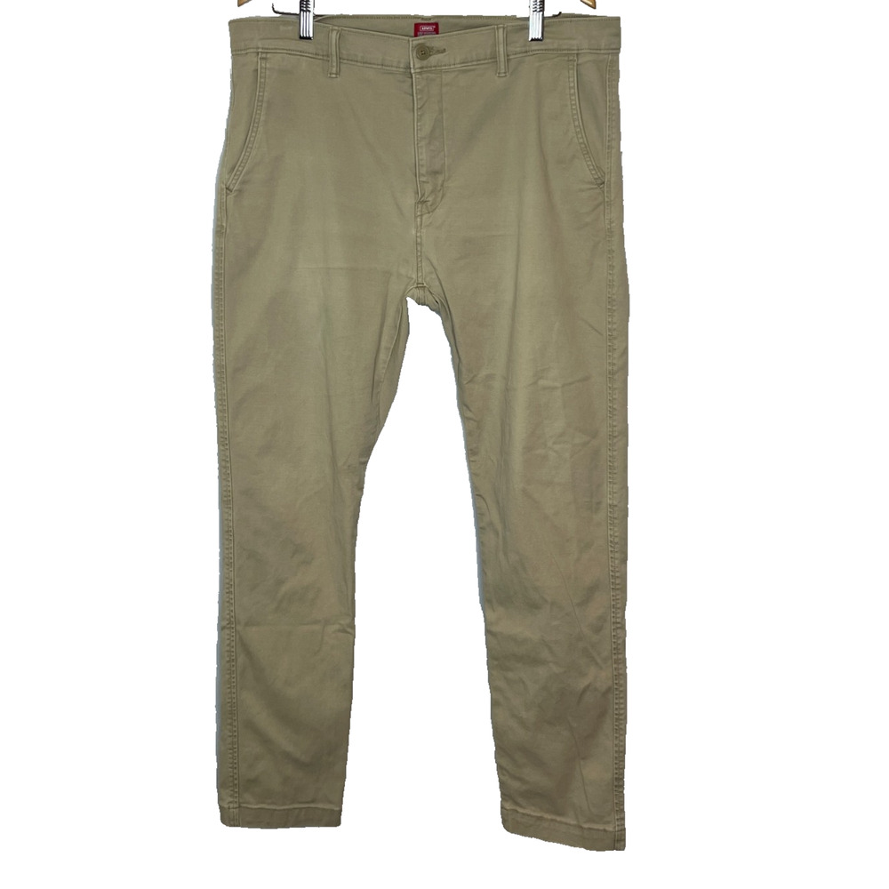 Men's 36 x 32 Levi's XX Chino Slim Taper Leg Khaki Cotton Blend Pants